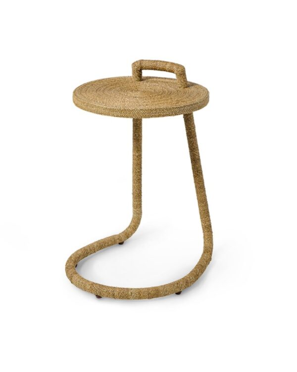 Hand-Twisted Natural Rope Table